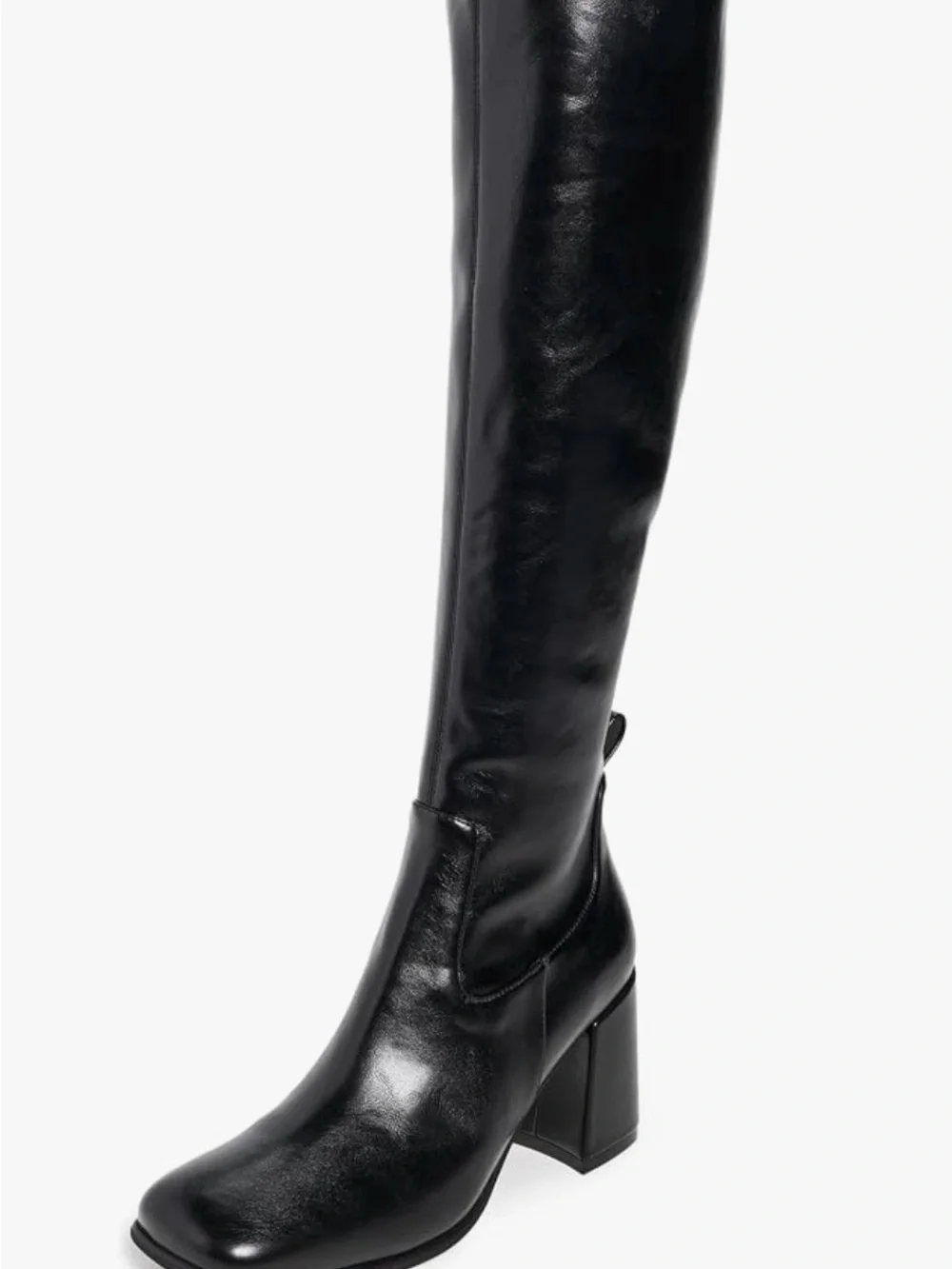 JEFFREY CAMPBELL HOT LAVA BOOTS SIZE 10 COLOR BLACK